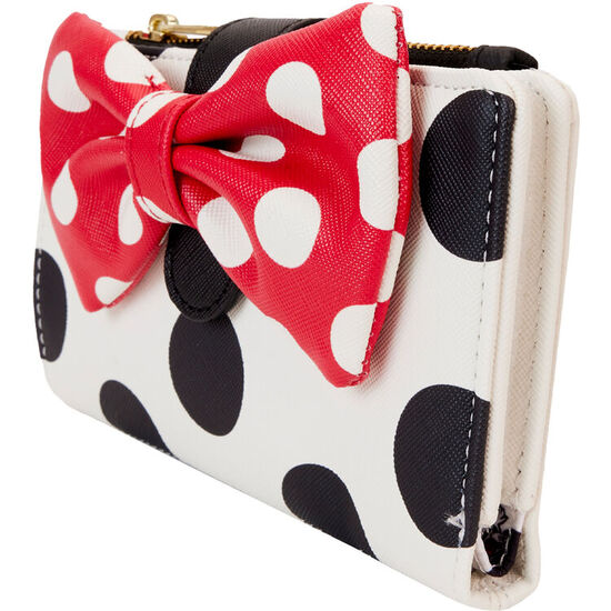 CARTERA ROCKS THE DOTS CLASSIC MINNIE MOUSE DISNEY LOUNGEFLY image 1