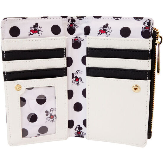 CARTERA ROCKS THE DOTS CLASSIC MINNIE MOUSE DISNEY LOUNGEFLY image 3