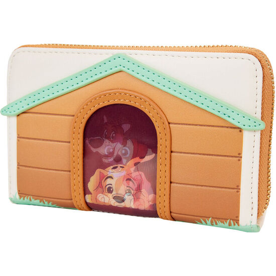 CARTERA LENTICULAR I HEART DOGS DOG HOUSE DISNEY LOUNGEFLY image 1