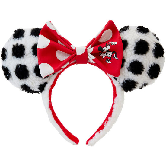 DIADEMA OREJAS ROCKS THE DOTS CLASSIC MINNIE MOUSE DISNEY LOUNGEFLY image 0