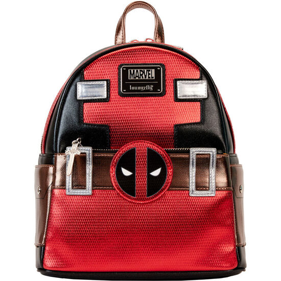 MOCHILA DEADPOOL METALLLIC MARVEL LOUNGEFLY 26CM image 0