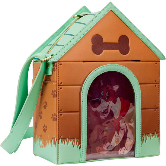 BOLSO LENTICULAR I HEART DOGS DOG HOUSE DISNEY LOUNGEFLY image 1