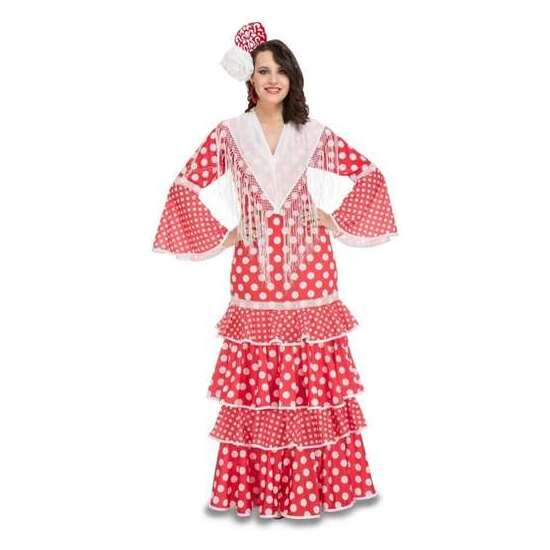 DISFRAZ FLAMENCA SEVILLA TALLA XL (VESTIDO (NO INCLUYE MANTONCILLO)) image 0