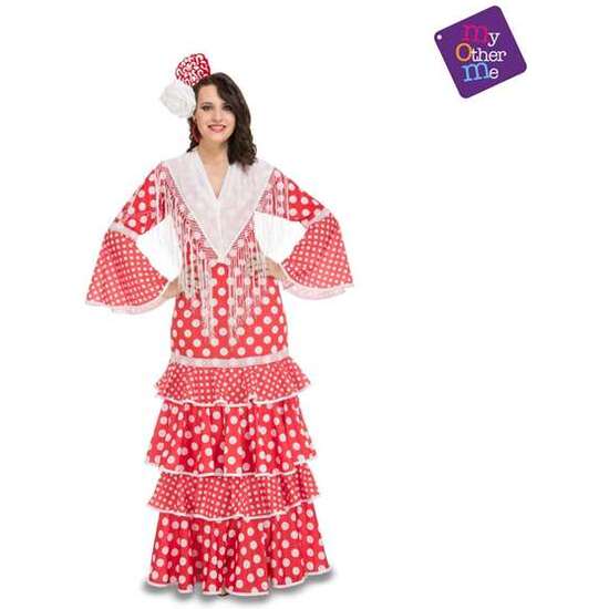 DISFRAZ FLAMENCA SEVILLA TALLA XL (VESTIDO (NO INCLUYE MANTONCILLO)) image 1