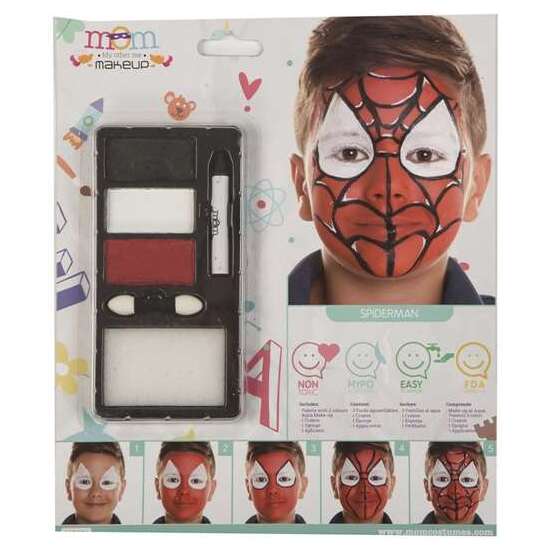 MAQUILLAJE HOMBRE ARAÑA 24 X 20 CM image 0