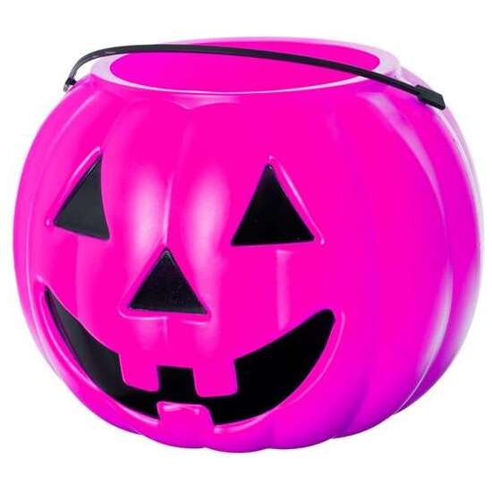 CUBO CALABAZA GRANDE ROSA 19 X 23 X 23 CM image 0