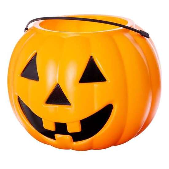CUBO CALABAZA GRANDE NARANJA 19 X 23 X 23 CM image 0