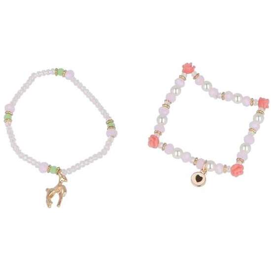 SET DE 2 PULSERAS DE BOLITAS BAMBI BEST FRIENDS FOREVER image 0