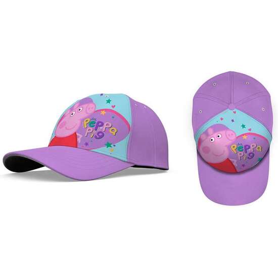 GORRAS DE POLYESTER PEPPA PIG TALLA 52/54CM - MODELOS SURTIDOS image 1