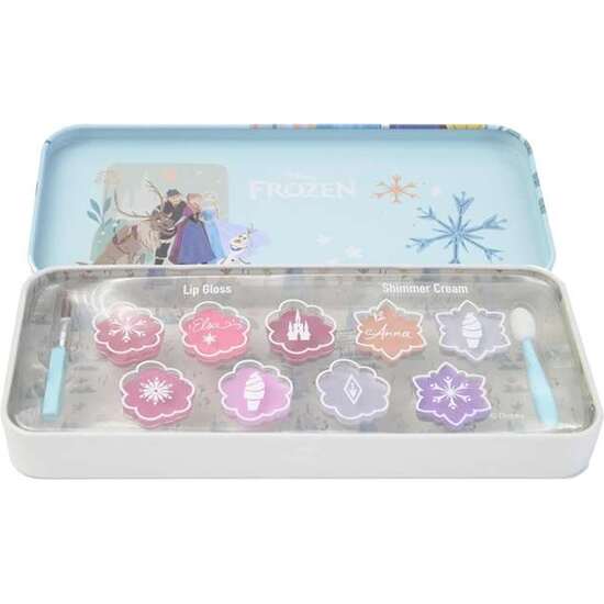 ESTUCHE METALICO FROZEN BRILLO DE LABIOS 8X18 CM image 1