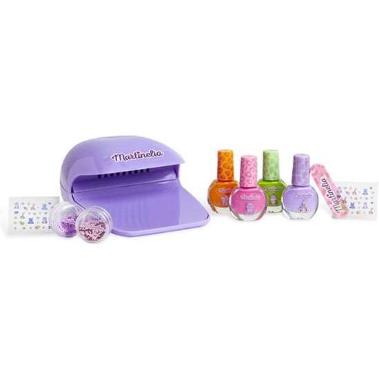 SET DE UÑAS MARTINELIA MY BEST FRIENDS CON SECADOR. 28X24X7 CM image 1