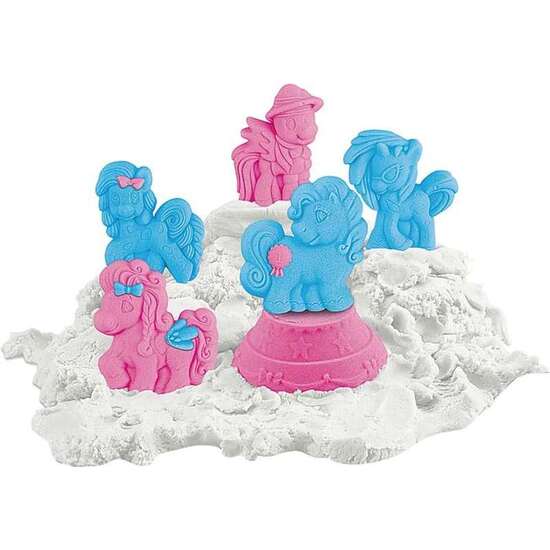 MALETIN ARENA MAGICA CON MOLDES ANIMALES 1 KG DE ARENA 30X28CM image 2