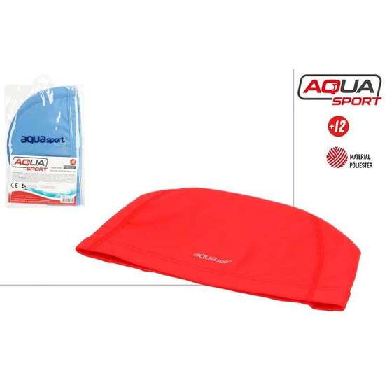 GORRO NATACION POLIESTER FORRADO ADULTO - MODELOS SURTIDOS image 0