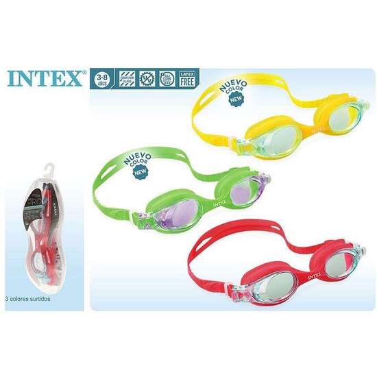 LENTE NATACION SILICONA NIÑOS PRO TEMA GOGGLES (3/8 AÑOS) - MODELOS SURTIDOS image 0