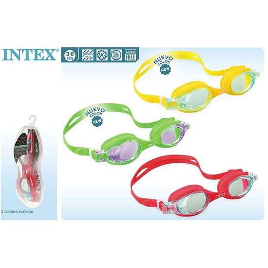 LENTE NATACION SILICONA NIÑOS PRO TEMA GOGGLES (3/8 AÑOS) - MODELOS SURTIDOS image 1