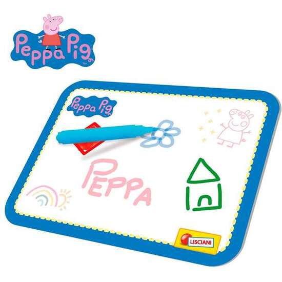 PUPITRE PEPPA PIG SUPER ESCRITORIO EDUCATIVO CON ACCESORIOS. 30X48X38 CM image 2