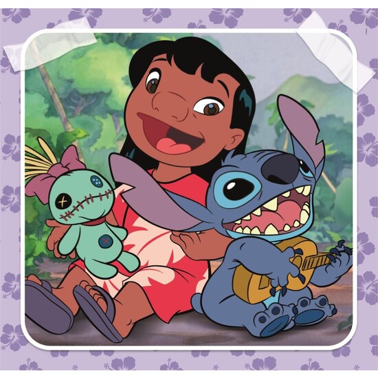 PUZZLE 3X48 PZAS. STITCH DISNEY image 1