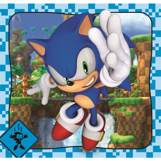 PUZZLE 3X48 PZAS. SONIC image 1