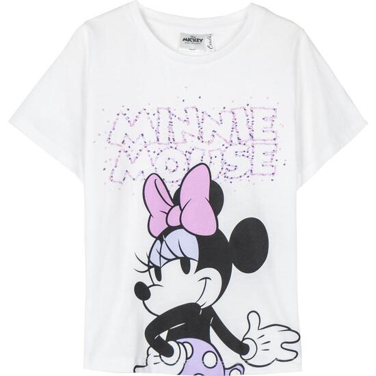 CAMISETA CORTA SINGLE JERSEY MINNIE image 0