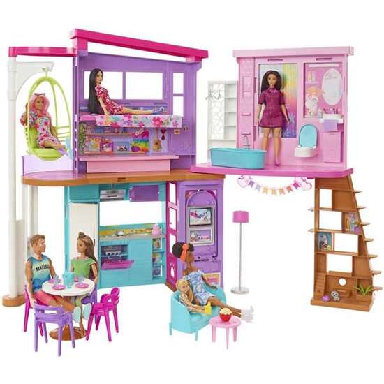 BARBIE CASA MALIBÚ 2022. CON MAS DE 30 ACCESORIOS. image 0