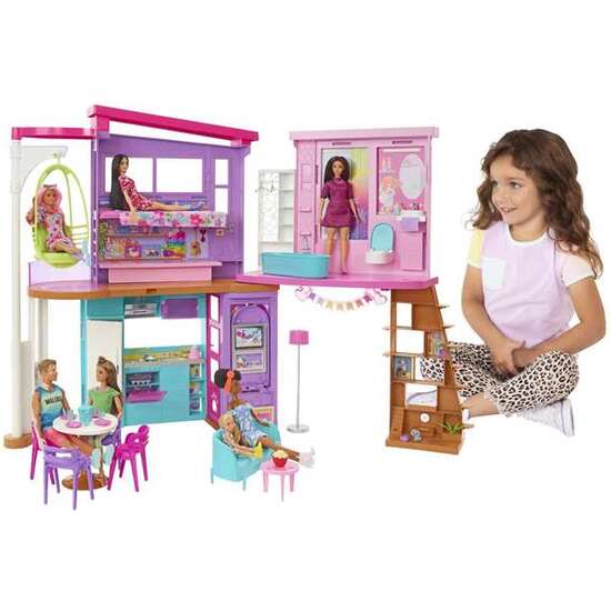 BARBIE CASA MALIBÚ 2022. CON MAS DE 30 ACCESORIOS. image 4