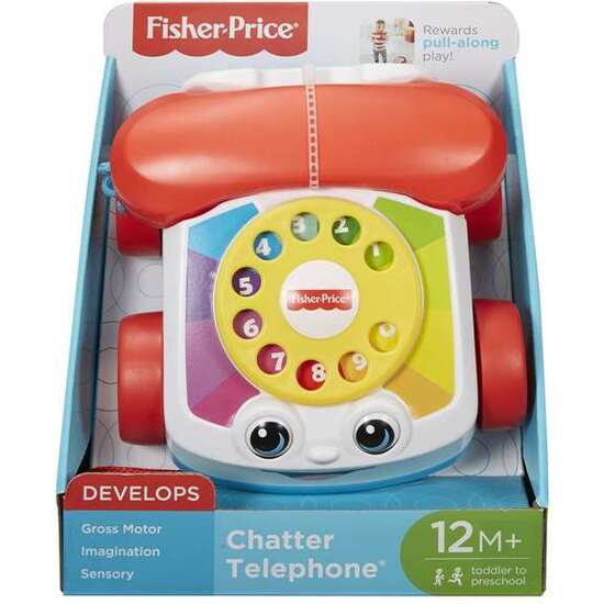 ARRASTRE TELEFONO CARITA DIVERTIDA FISHER PRICE image 1