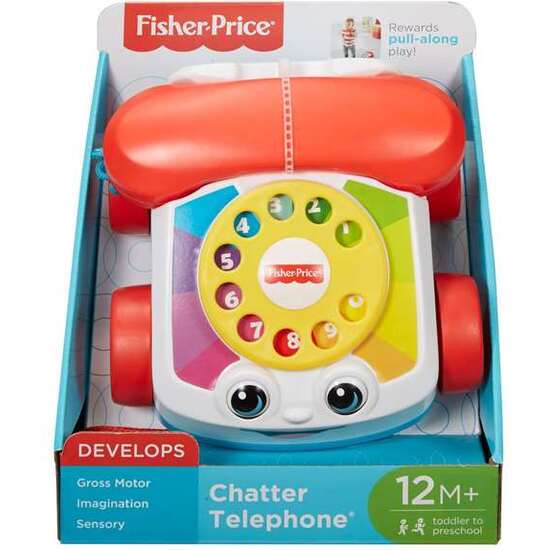 ARRASTRE TELEFONO CARITA DIVERTIDA FISHER PRICE image 4