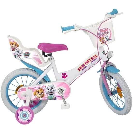 BICICLETA 14" PAW PATROL NIÑA (4/6 AÑOS) image 0