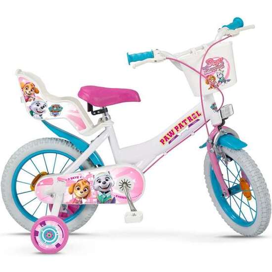 BICICLETA 14" PAW PATROL NIÑA (4/6 AÑOS) image 1