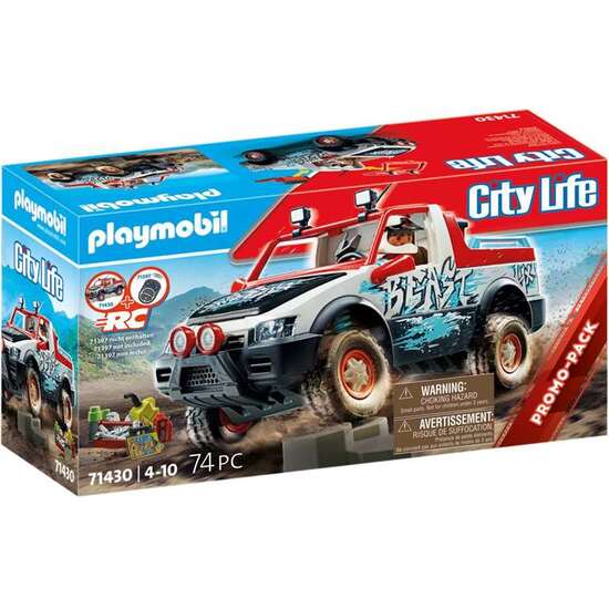 COCHE DE RALLY RADIO CONTROL PLAYMOBIL CITY image 0