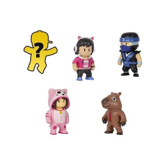 FIGURA STUMBLE GUYS PACK DE 5 FIGURAS 6 CM. - MODELOS SURTIDOS image 3