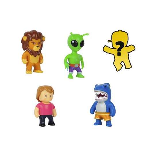 FIGURA STUMBLE GUYS PACK DE 5 FIGURAS 6 CM. - MODELOS SURTIDOS image 5