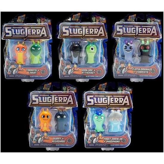 FIGURA SLUGTERRA PACK DE 2 FIGURAS 4.5 CM - MODELOS SURTIDOS image 3