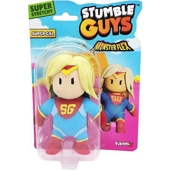 FIGURA ESTIRABLE MONSTERFLEX STUMBLE GUYS 17 CM - MODELOS SURTIDOS image 1