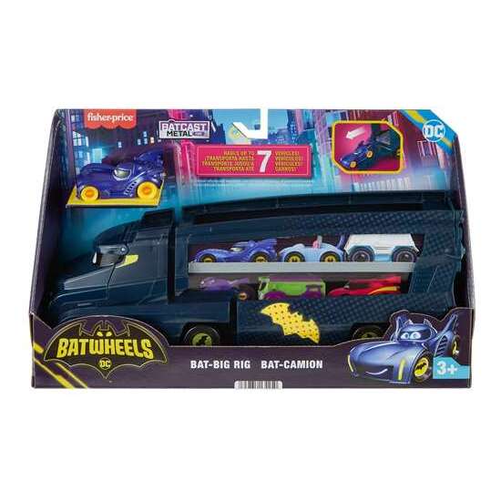 CAMION PORTACOCHES FISHER-PRICE BATWHEELS BIG BIG BAM image 0