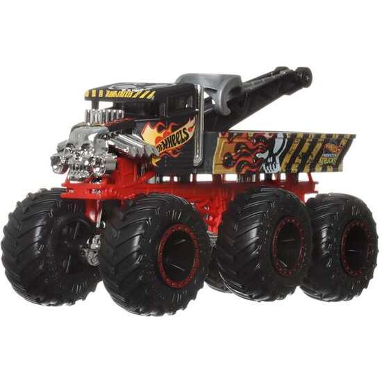 COCHE HOT WHEELS MONSTER TRUCKS BIG RIGS. ESCALA 1:64 CON 6 RUEDAS. - MODELOS SURTIDOS image 2