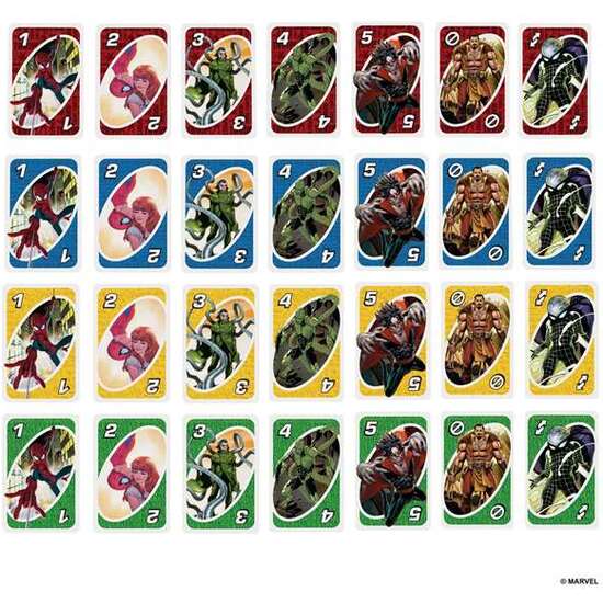 JUEGO UNO SPIDERMAN. CON TEMATICA ESPECIAL. image 3