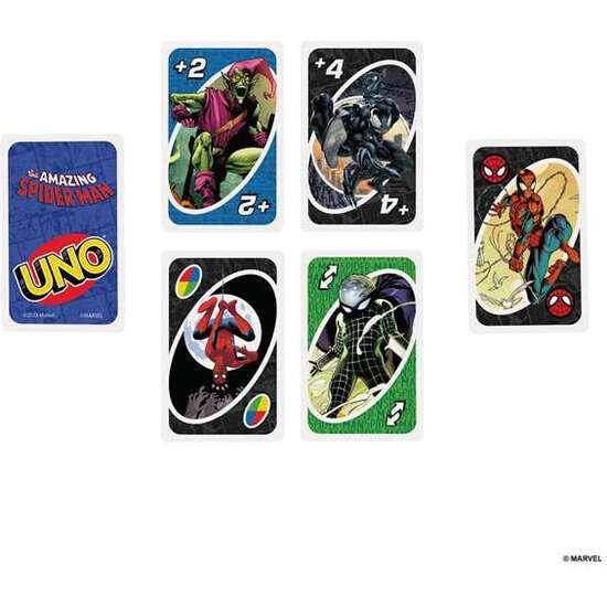 JUEGO UNO SPIDERMAN. CON TEMATICA ESPECIAL. image 5