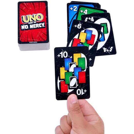 JUEGO DEL UNO NO MERCY. REGLAS NUEVAS Y CARTAS ESPECIALES DE LO MAS DESPIADADAS. image 3