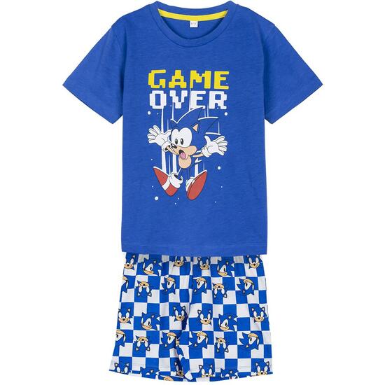 PIJAMA CORTO SINGLE JERSEY SONIC image 0