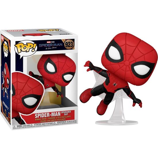 FIGURA POP MARVEL SPIDERMAN NO WAY HOME SPIDERMAN UPGRADED SUIT image 0