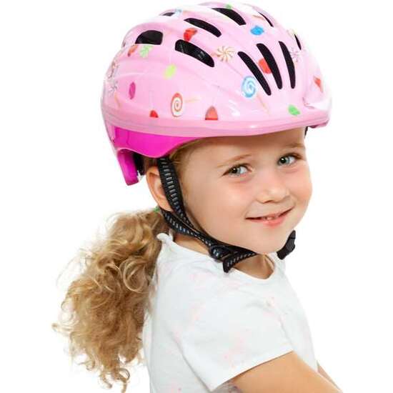 CASCO MLT ROSA 2/5 AÑOS TALLA 48-53 CM image 1