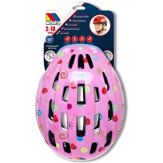 CASCO MLT ROSA 2/5 AÑOS TALLA 48-53 CM image 3