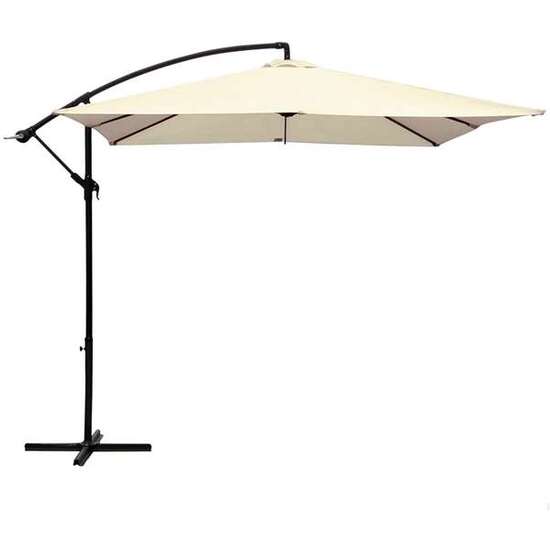 PARASOL EXCÉNTRICO 300 CM CON MÁSTIL DE ACERO 4,2 CM image 0