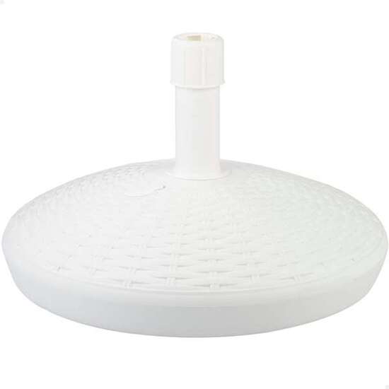 SOPORTE PARASOL POLIRESINA BLANCA 30 KGS TUBO 4,8 CM D58X35 CM image 0