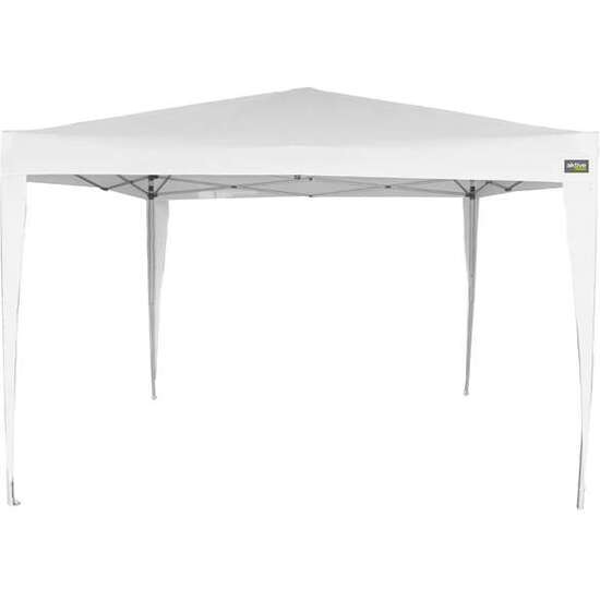 CENADOR PLEGABLE POLIESTER BLANCO AKTIVE 300X300X250 CM image 0