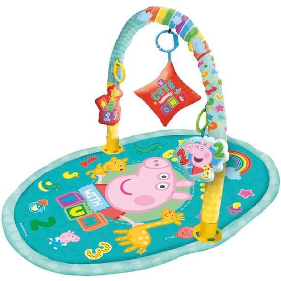 GIMNASIO MANTA ACTIVIDADES PEPPA PIG 49,5X40X8,5 CM image 0