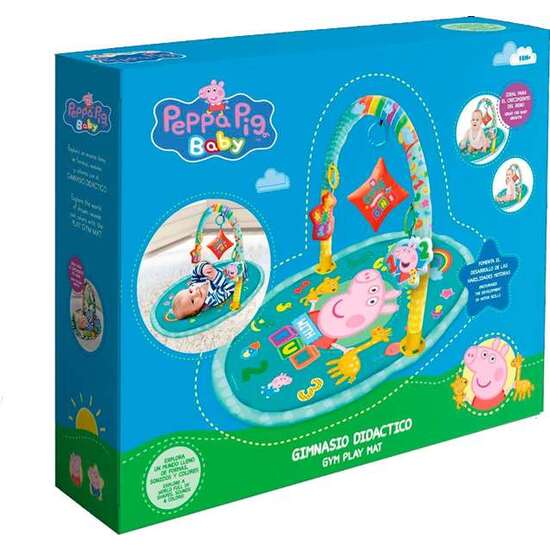 GIMNASIO MANTA ACTIVIDADES PEPPA PIG 49,5X40X8,5 CM image 1