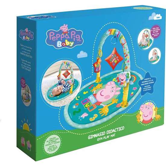 GIMNASIO MANTA ACTIVIDADES PEPPA PIG 49,5X40X8,5 CM image 2