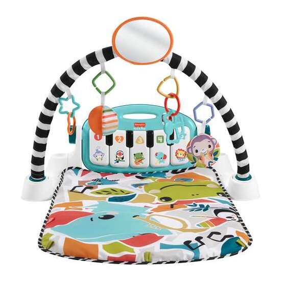 ALFOBRA MANTA ACTIVIDADES FISHER-PRICE KICK & PLAY CON PIANO, LUCES Y SONIDOS image 0